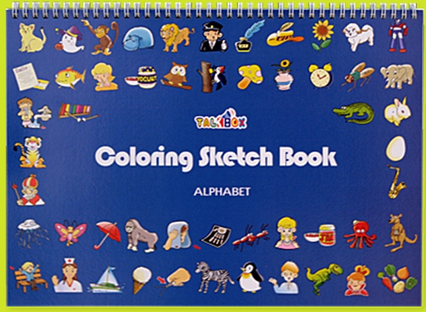 15.My First Talking Coloring Sketch Book  Made in Korea